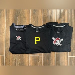 Bundle deal 3 Nike Pittsburgh Pirates mens tee